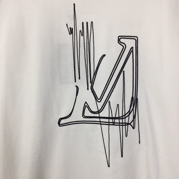 スタイリッシュ！【ルイヴィトン コピー】周波数 グラフィック Tシャツ 2色 vul82902
